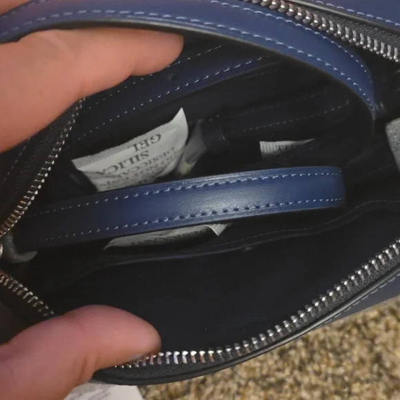 NWT Coach Mini Jamie Camera Bag in signature denim - Picture 4 of 5